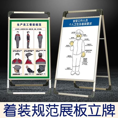 企業(yè)工廠著裝規(guī)范與儀容儀表展示牌設(shè)計(jì)指南